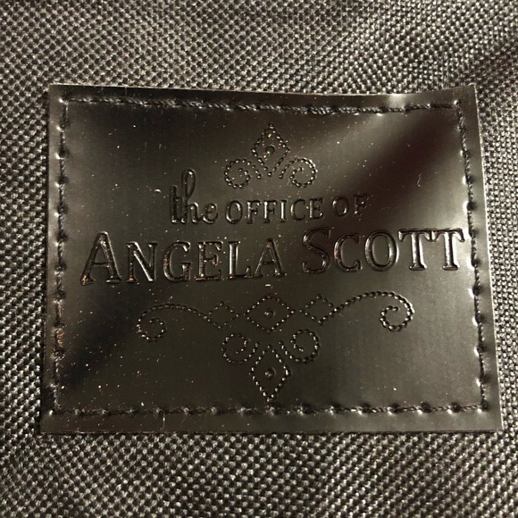 The Office Of Angela Scott Drawstring Dust Bag Black - Picture 2 of 3